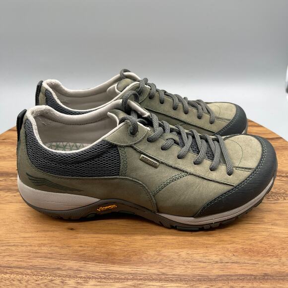 Dansko Peggy Womens Shoes Size 8.5 / 39 Green Leather Vibram Comfort Walking - Picture 1 of 8